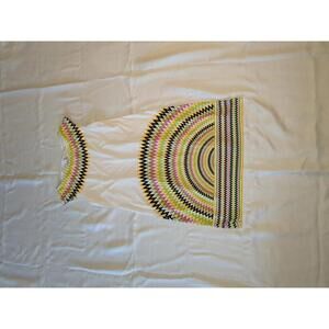 Vibrant Zigzag Pattern Dress by Maggy London - Size 6